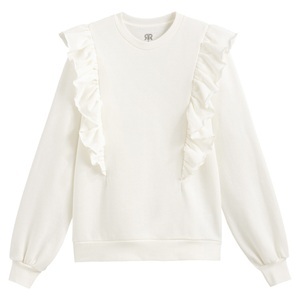 LA REDOUTE COLLECTIONS, Sweatshirt mit Volants, Sweatshirt mit Volants