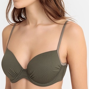 LA REDOUTE COLLECTIONS, Bikini-Oberteil, grosszügiger Schnitt, Bikini-Oberteil mit Formbügeln