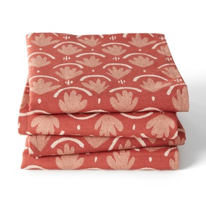 LA REDOUTE INTERIEURS, 4er-Pack Servietten Lotta, Polybaumwolle, 4er-Pack Servietten Lotta, Polybaumwolle