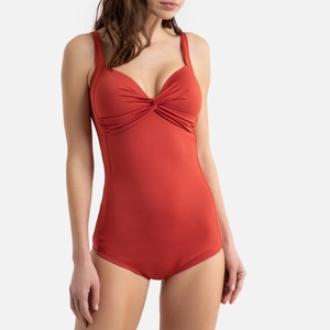 ANNE WEYBURN, Badeanzug mit Bauch-weg-Effekt, La Redoute Collections - Badeanzug, für Damen, Schwarz, Größe 46