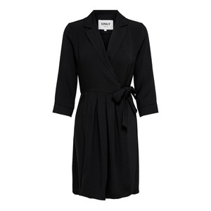 ONLY, Hemdblusenkleid zum Binden, Reverskragen, Hemdblusenkleid zum Binden, Reverskragen