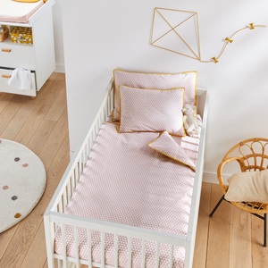 LA REDOUTE INTERIEURS, Baby-Duvetbezug aus Baumwolle Scandinave, Baby-Duvetbezug aus Baumwolle Scandinave