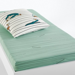 LA REDOUTE INTERIEURS, Fixleintuch Elvis, Bio-Baumwolle, Fixleintuch Elvis, Bio-Baumwolle