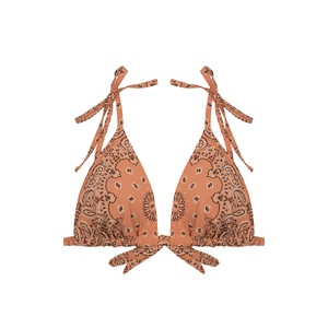 LOVE STORIES, Bedrucktes Bikini-Oberteil Jolly, Triangel-Form, Bedrucktes Bikini-Oberteil Jolly, Triangel-Form