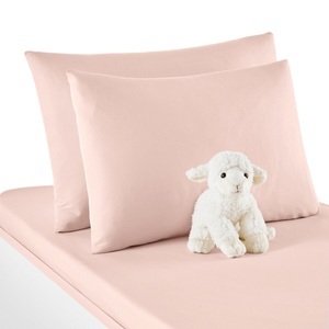 LA REDOUTE INTERIEURS, Baby-Kissenbezug Scénario aus reiner Bio-Baumwolle, La Redoute Intérieurs - Baby-Kissenbezug Scenario, 35x45cm, Beige