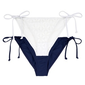 DORINA, 2er-Pack Bikini-Slips Cambria, 2er-Pack Bikini-Slips Cambria mit Häkelspitze