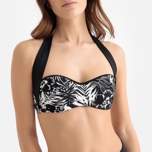 LA REDOUTE COLLECTIONS, Bikini-Oberteil in Bandeau-Form, Bikini-Oberteil in Bandeau-Form