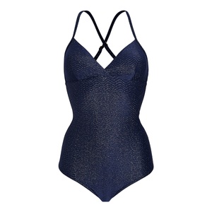 LA REDOUTE COLLECTIONS, Triangel-Badeanzug mit Glanzeffekt, Triangel-Badeanzug mit Glanzeffekt
