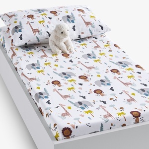 LA REDOUTE INTERIEURS, Fixleintuch Henri für Babys, Bio-Baumwolle, Fixleintuch Henri für Babys, Bio-Baumwolle