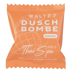 Waltz Seven GmbH, Waltz Seven GmbH Waltz 7 Duschbombe Mango, WALTZ 7 Wellness-Duschbombe Mango
