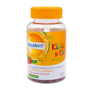 STADA ARZNEIMITTEL GMBH, SOLARVIT® D3 Kids & Co, Solarvit® Kids & Co Jelly Beans D3 C Fe