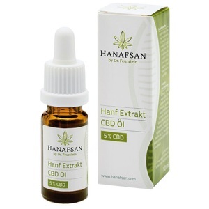 FEUERSTEIN MEDICAL HEMP GMBH, HANFASAN Hanf Extrakt CBD Öl 5 % CBD, 