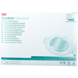 3M BELGIUM, 3M Tegaderm™ transparenter Hydroaktivverband 7,6 x 9,5 cm, 