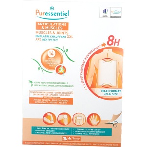 PURESSENTIEL FRANCE, Puressentiel Wärmepflaster XXL Gelenke & Muskeln, 
