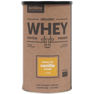 Purasana, Purasana Bio Whey Proteinpulver - Vanille, Purasana Bio Whey Proteinpulver - Vanille