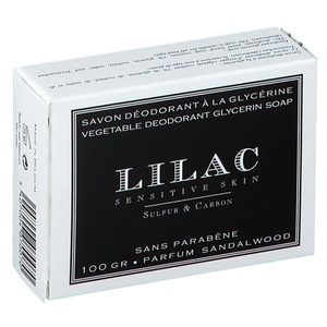 Inconnu, LILAC Deodorant Seife, LILAC Senstive Skin Sulfur & Carbon Seife