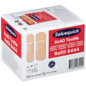 undefined, Refill für SALVEQUICK elastische Pflaster je 40 Stk VE à 6 Stk, Söhngen 1009444V Pflaster-Nachfüllset