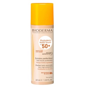 Bioderma, Bioderma Photoderm Nude Touch SPF 50+ sehr hell, Bioderma Photoderm NUDE TOUCH SPF 50+ Teinte Claire 40ml