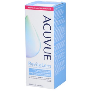 Johnson & Johnson, Acuvue RevitaLens Pflegemittel 360 ml, ACUVUE? RevitaLens + Lens Case