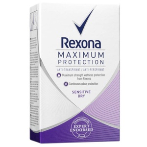 Rexona, Rexona maximum protection Sensitive Dry Deo-Roller für Frauen, 