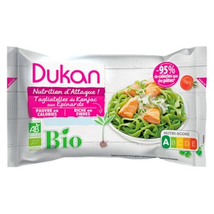EUROPHARMA GROUP, Dukan Bio-Konjak-Tagliatelle mit Spinat, 