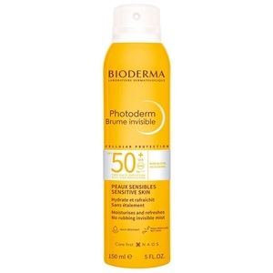 NAOS, BIODERMA Photoderm Invisible Mist Empfindliche Haut SPF50+, BIODERMA - Photoderm Max Mist Schützender Sprühnebel SPF 50+, Brume Solaire Spf 50, 150 ml