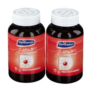 Davitamon, Davitamon Junior Gummies Erdbeere, Davitamon Junior Fruchtgummis Erdbeere