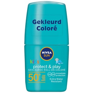 BEIERSDORF, NIVEA® Sun Kids Protect & Play Hydraterende Roll-On SPF 50 + Grün, 