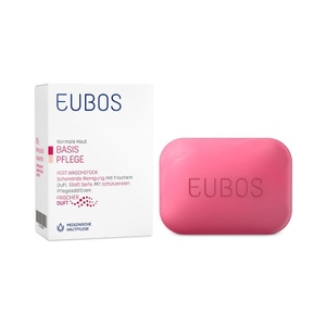 Dr.Hobein (Nachf.) GmbH, Dr.Hobein (Nachf.) GmbH Eubos® Fest rot Mit frischem Duft, EUBOS® Basis Pflege Fest Waschstück