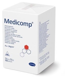 Hartmann, Hartmann Medicomp® Vliesstoffkompressen unsteril 4-lagig 75 cm x 75 cm, 
