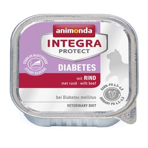 Animonda, animonda Integra Protect Diabetes mit Rind 100g, Animonda Protect Diabetes Rind für Katzen, bei Diabetes mellitus (100g)