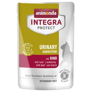 Animonda petcare GmbH, animonda Integra Protect Urinary Harnsteine Rind, animonda Katzenfutter Integra Protect Adult Urinary Rind 24x85g