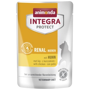 Animonda petcare GmbH, animonda Integra Protect Renal Nieren Huhn, animonda Katzenfutter Integra Protect Adult Renal Huhn 24x85g