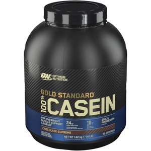 Optimum Nutrition, Optimum Nutrition 100 % Casein, Chocolate Supreme, Pulver, Optimum Nutrition Casein Pulver 1800 g Chocolate Supreme