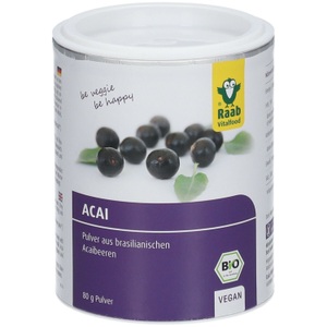 Raab Vitalfood, Raab Vitalfood Bio Acai Pulver - 80 g, Bio Acai Pulver (80g)
