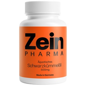 Zein Pharma - Germany GmbH, Zein Pharma - Germany GmbH ZeinPharma® Schwarzkümmelöl 500 mg, ZeinPharma Schwarzkümmelöl - 180 Kapseln