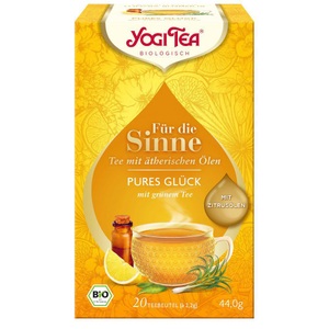 Yogi Tea, Yogi Tea Für die Sinne - Pures Glück - 20 Beutel, Yogi Tea Für die Sinne - Pures Glück - 20 Beutel