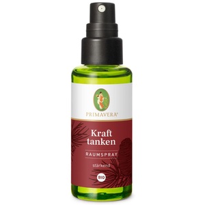 undefined, Primavera Kraft tanken Raumspray bio 50 ml, PRIMAVERA® Kraft tanken Raumspray bio