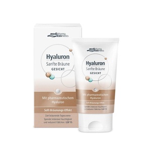Dr. Theiss Naturwaren GmbH, medipharma cosmetics Hyualuron Sanfte Bräune Gesichtscreme, medipharma cosmetics Hyaluron Sanfte Bräune Gesichtspflege