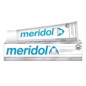 Meridol, meridol® Sanftes Weiss Zahnpasta, meridol Zahnfleischschutz & Sanftes Weiss Zahnpasta