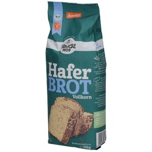 Bauckhof, Bauckhof Bio Glutenfreies Haferbrot, Mehl, 