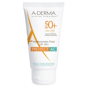 PIERRE FABRE DERMO KOSMETIK GmbH GB - DUCRAY A-DERMA PFD, PIERRE FABRE DERMO KOSMETIK GmbH GB - DUCRAY A-DERMA PFD A-Derma Protect AC Mattierendes Fluid LSF 50+, A-Derma Protect AC - SPF 50+