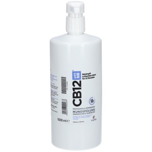 MEDA Pharma GmbH & Co.KG, CB12®, CB12 Mundspülung: Mundwasser mit Zinkacetat & Chlorhexidin gegen schlechten Atem & Mundgeruch