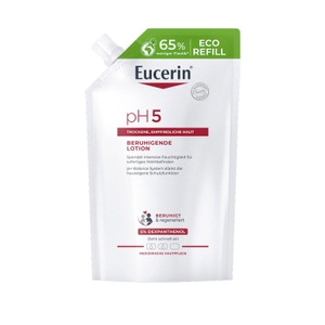 Eucerin, Eucerin Pflege Eucerin Pflege pH5 Lotion Refill Empfindliche Haut Bodylotion 400.0 milliliter, Eucerin pH5 Lotion ? beruhigt strapazierte, empfindliche und trockene Haut & macht die Haut widerstandsfähiger