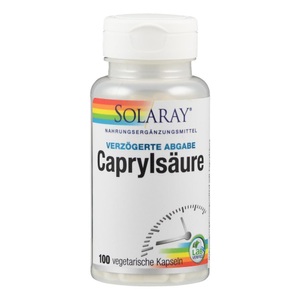 Solaray, Solaray Caprylsäure - 100 Kapseln, SOLARAY® Caprylsäure