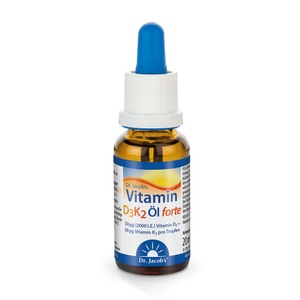 Dr.Jacobs Medical GmbH, Dr. Jacobs Vitamin D3 K2 Öl forte, Dr. Jacob's Vitamin D3K2 Öl forte