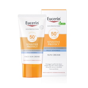 Beiersdorf AG Eucerin, Beiersdorf AG Eucerin Eucerin® Sensitive Protect Face Sun Creme LSF 50+, Eucerin Sensitive Protect Face Sun Creme 50+ 50 ml