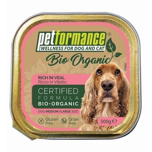 LIQUID WELLNESS COMPANY Srl, Petformance® Bio Hundefutter für Hunde Kalb, 