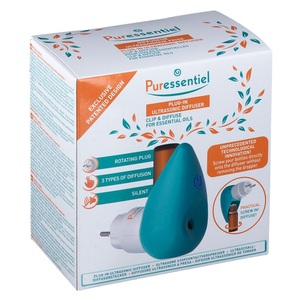PURESSENTIEL BENELUX, Puressentiel Ultraschall-Diffusor Stecker Clip & Diffusor, Puressentiel Ultraschall-Diffusor Stecker Clip & Diffusor