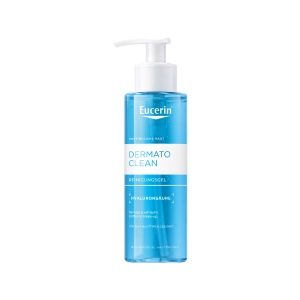 BEIERSDORF SPA, Eucerin DermatoCLEAN [HYALURON] Reinigungsgel, Eucerin® DermatoClean Reinigungsgel, 200 ml ? Sanfte Gesichtsreinigung mit Hyaluronsäure für empfindliche Haut